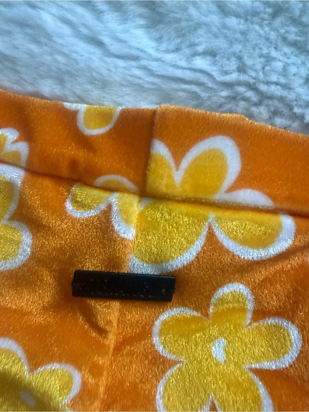NWOT triangl swimwear Velvet Pansy Boyshorts